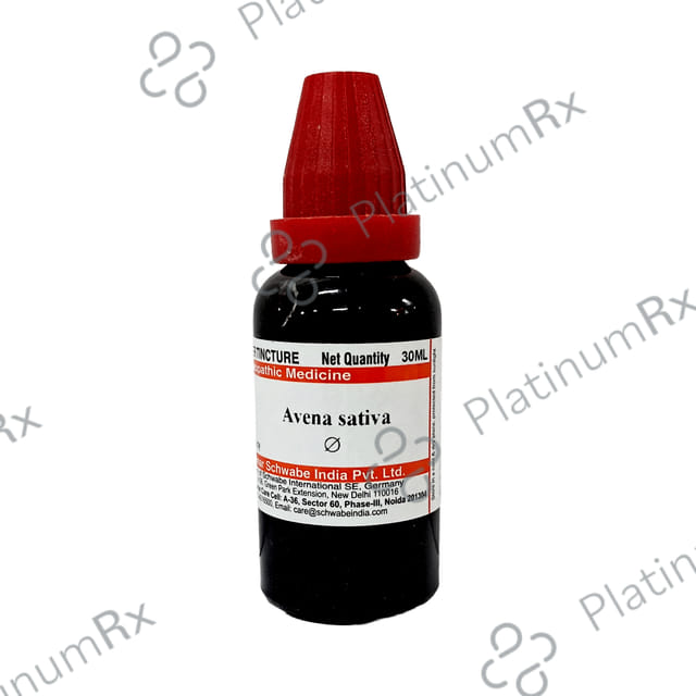 Dr Willmar Schwabe India Avena Sativa Mother Tincture Q