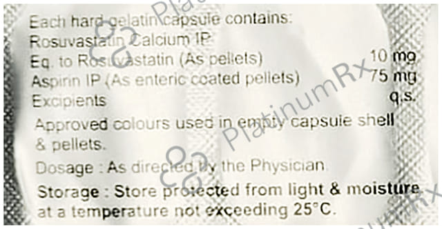 Cardirose Asp 10mg Capsule 10s