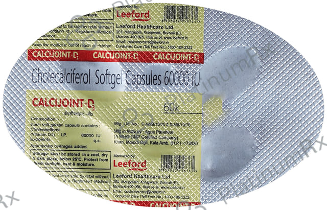 Calcijoint D3 Softgel Capsule 4s