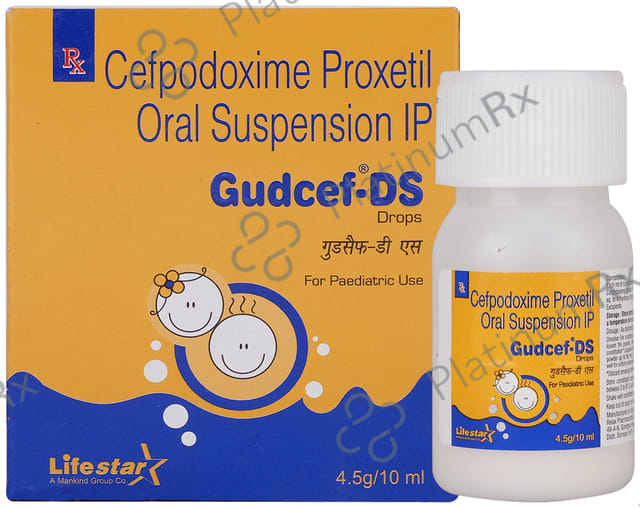 Gudcef DS 50mg Oral Drop 10ml