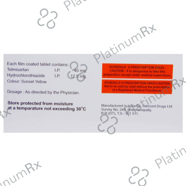 Telmi-H Tablet 10 Tablet Hedva Pharma
