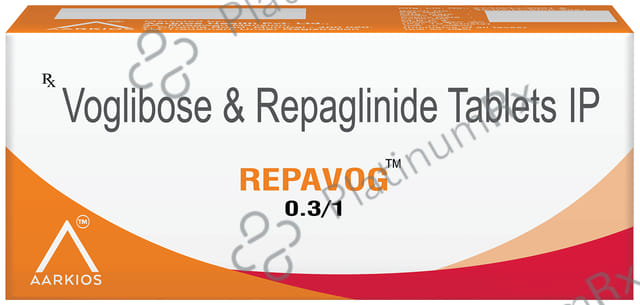 Repavog 0.3/1mg Tablet 10s