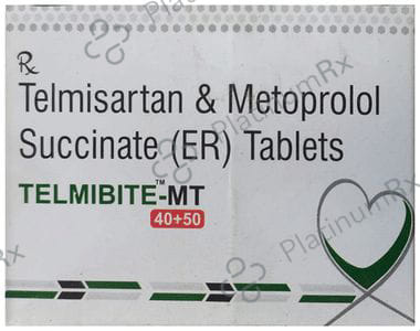 Telmibite MT 40/50mg Tablet ER 10s