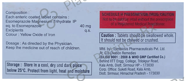 Esozet 40mg Tablet 10s
