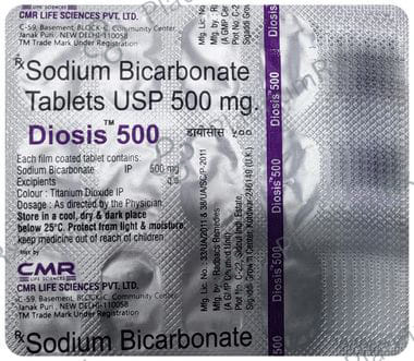 Diosis 500mg Tablet 15 Tablet