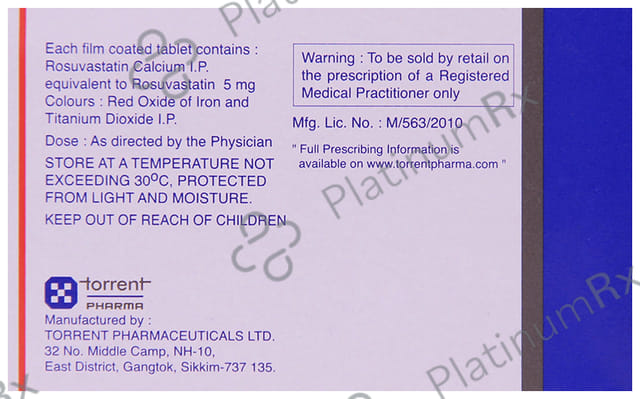 Rozucor 5mg Tablet 15s