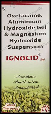 Ignocid Oral Gel Saunf Sugar Free