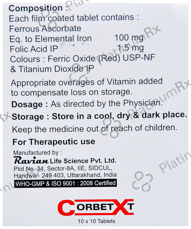 Corbet XT Tablet