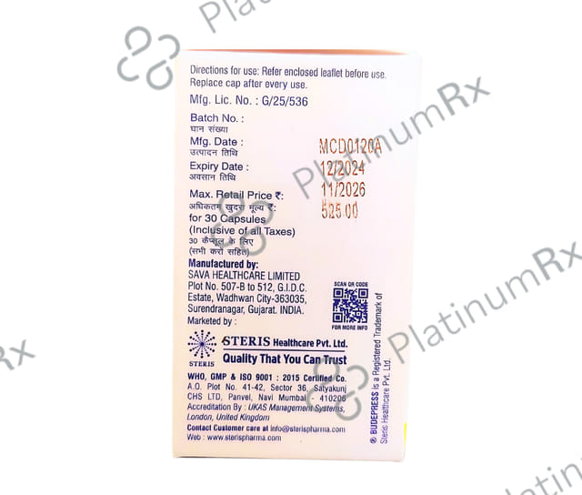 Budepress Plus Capsule 30s