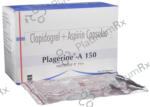 Plagerine A 150/75mg Capsule 10s