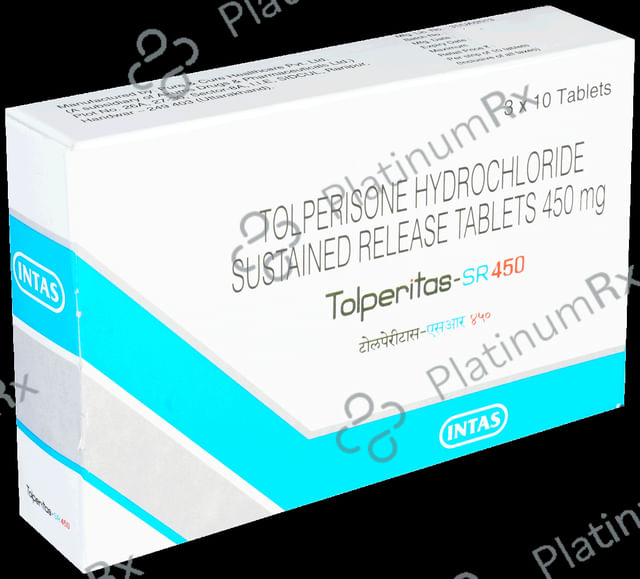 Tolperitas SR 450mg Tablet 10s