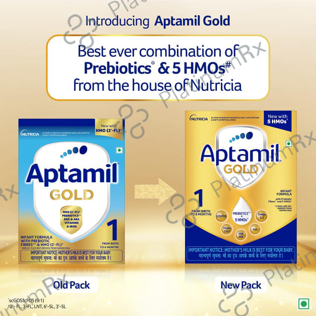 Aptamil Gold Stage 1 (Birth to 6 Months) Infant Formula Refill Powder 400gm
