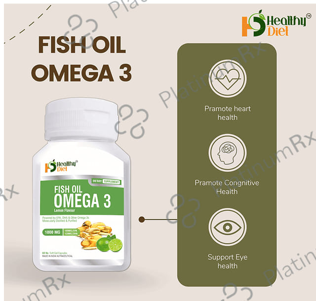 Omega 3 1000mg Soft Gel Capsule 60s