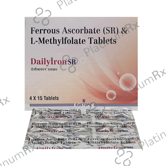 Daily Iron SR 100/0.5mg Tablet 15s