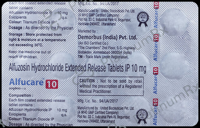 Alfucare 10 Tablet ER