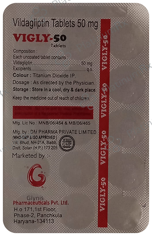 Vigly 50mg Tablet 15s