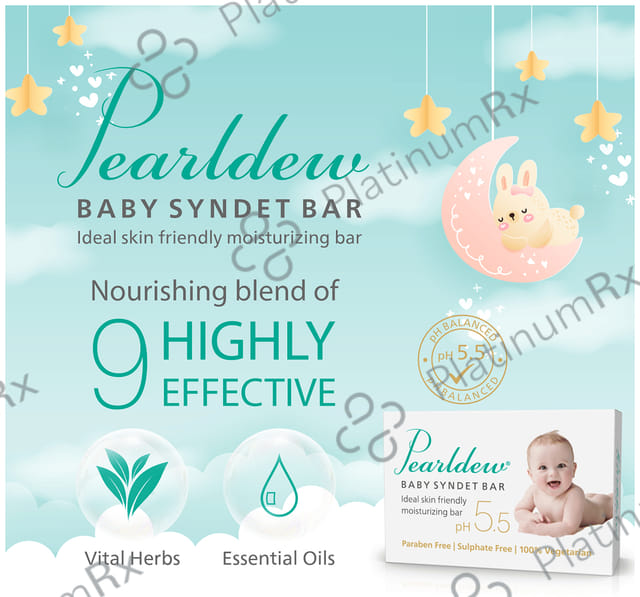 Pearldew Baby Syndet Bar