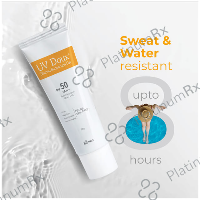 UV Doux Silicone Sunscreen SPF 50 Gel 75gm