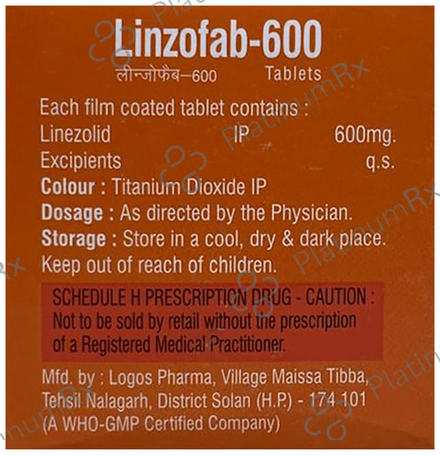 Linzofab 600mg Tablet 10s