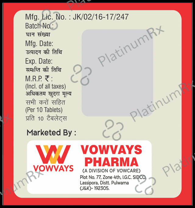 Combiways P 100/325mg Tablet 10s