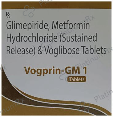 Vogprin-GM 1 Tablet SR