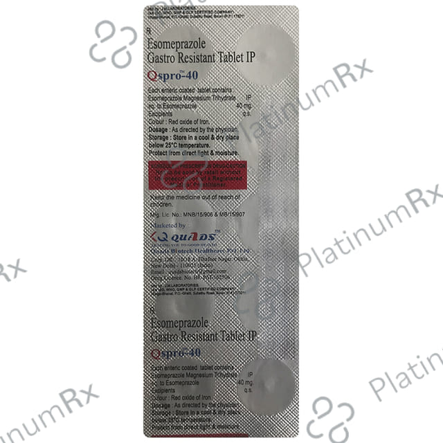 Qspro 40mg Tablet 10s