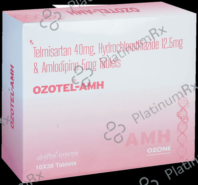 Ozotel AMH 40/12.5/5mg Tablet 30s