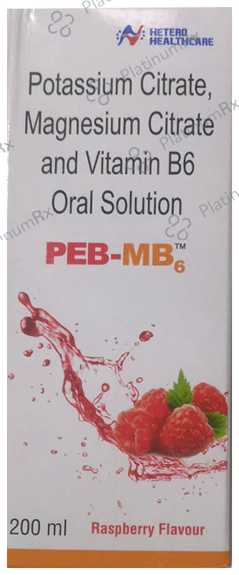 Peb MB 6 Syrup Raspberry