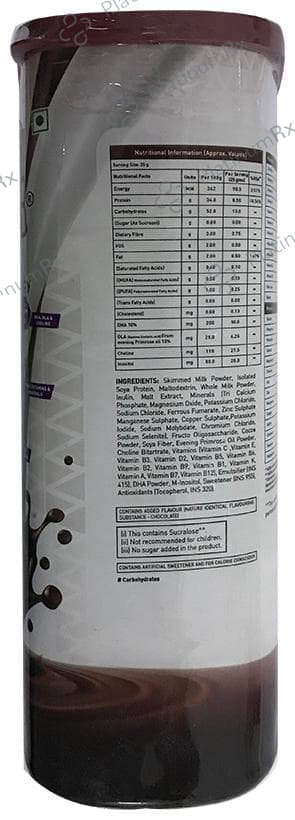 Kabimom Powder Chocolate Sugar Free Flavour 400gm