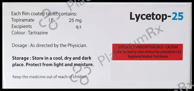 Lycetop 25 Tablet