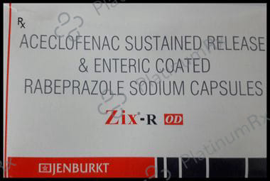 Zix R OD 200/20mg Capsule SR 10s