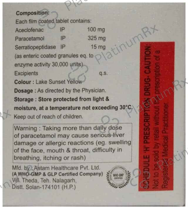 Parafenak SP Tablet 10s