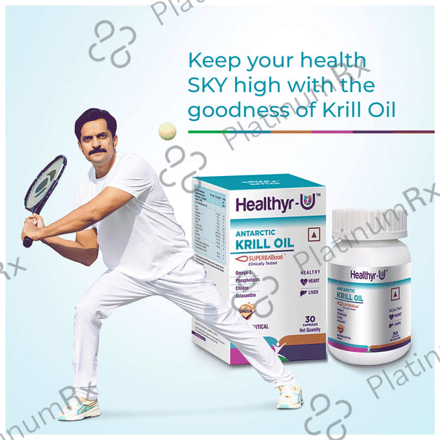 Healthyr U Antarctic Krill Oil Capsule 30s