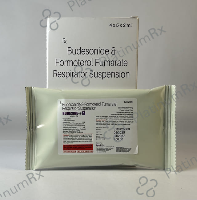Budesine F 1mg Respules 5x2ml