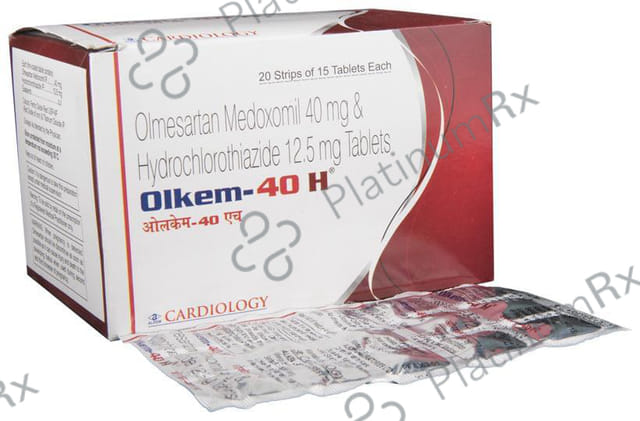 Olkem H 40/12.5mg Tablet 15s