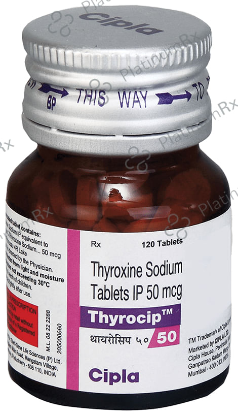 Thyrocip 50 Tablet