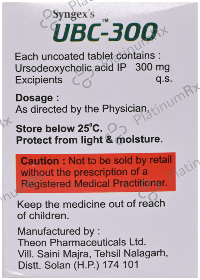 Syngex's UBC 300mg Tablet 10s