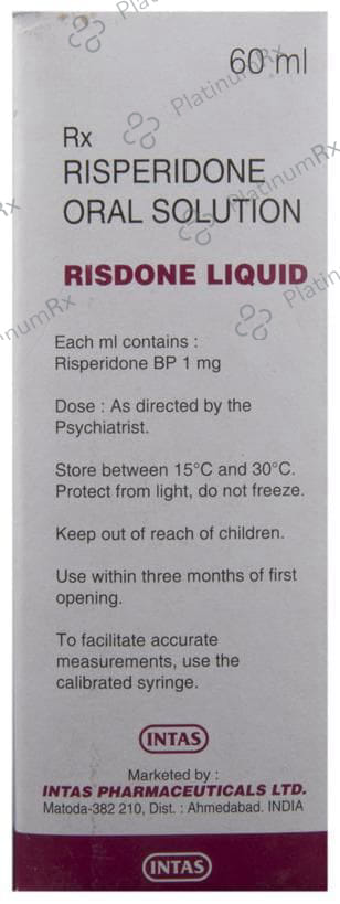 Risdone 1mg Liquid Oral Solution 60ml