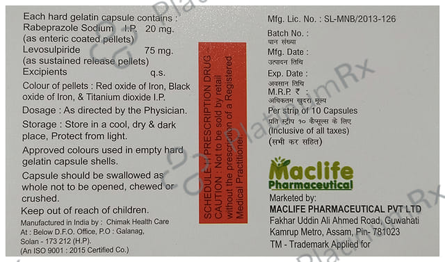 Rabtocare-L Capsule SR
