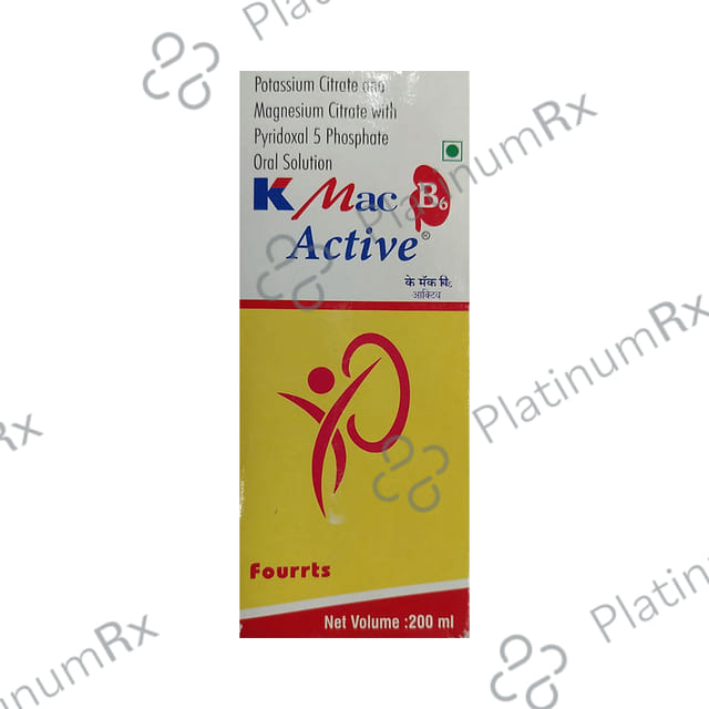 K Mac B6 Active Oral Solution 200ml