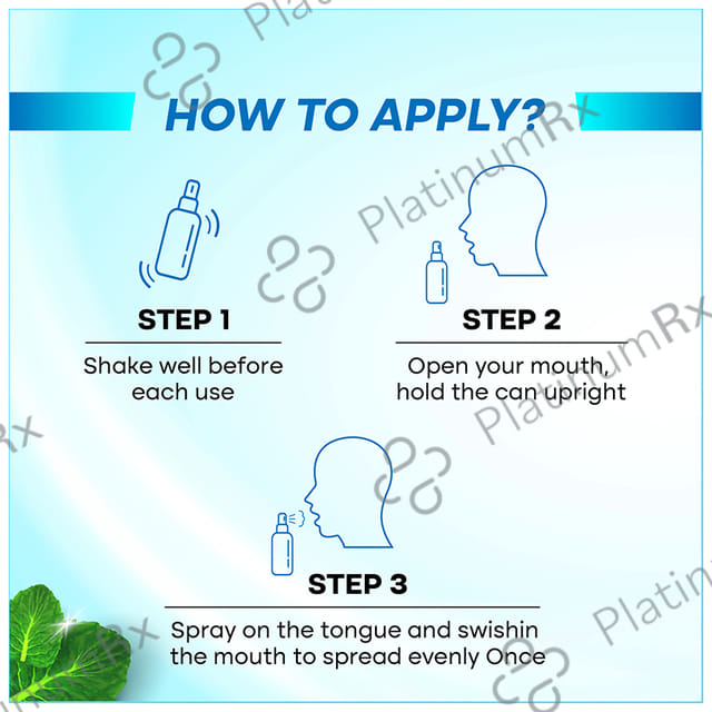 Smyle Sviz Minto Fresh Mouth Freshener Spray Saunf