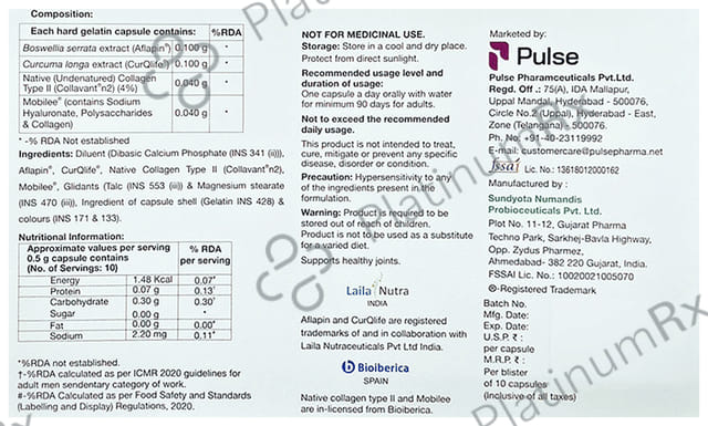 Knee flex Capsule 10s