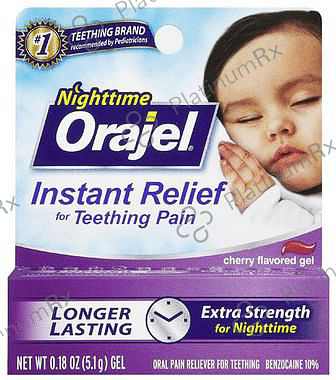 Nighttime Orajel Instant Relief Dental Gel 5.1gm