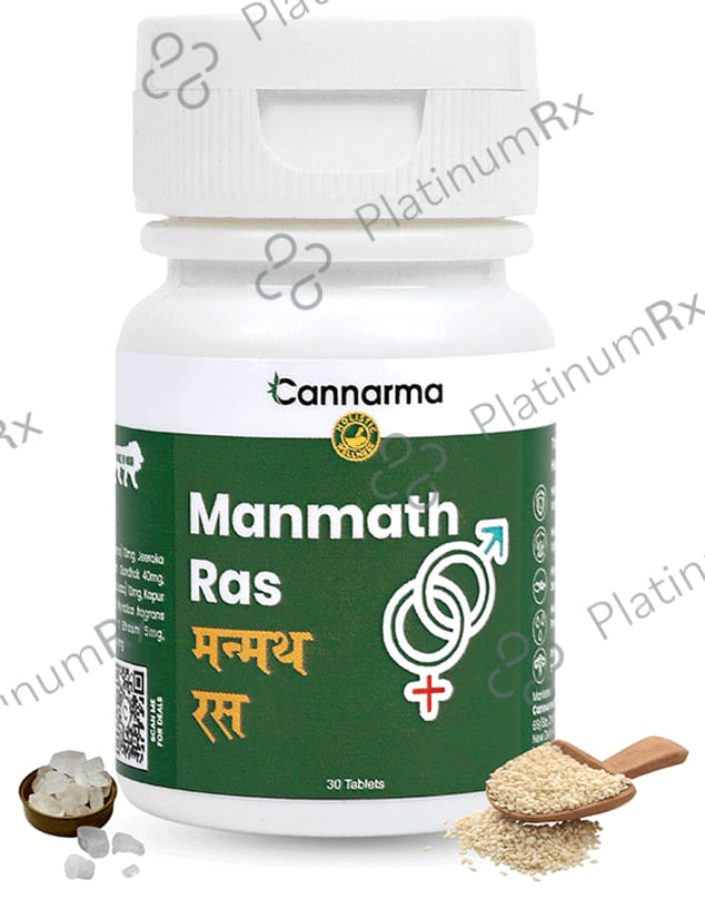 Cannarma Ultra Premium Anmath Ras Tablet Useful in Vigour and Vitality & General Wellness Immunity Booster - Performance Enhancement - For Mens and Womens Women