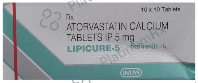 Lipicure 5mg Tablet 10s