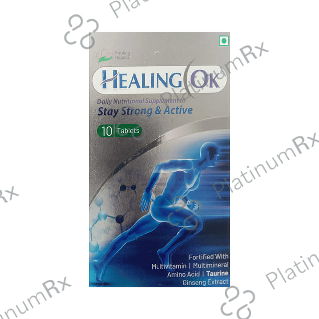Healing Pharma Healing Ok Tablet 10 tablets Tablet Krishnam Bio Tech