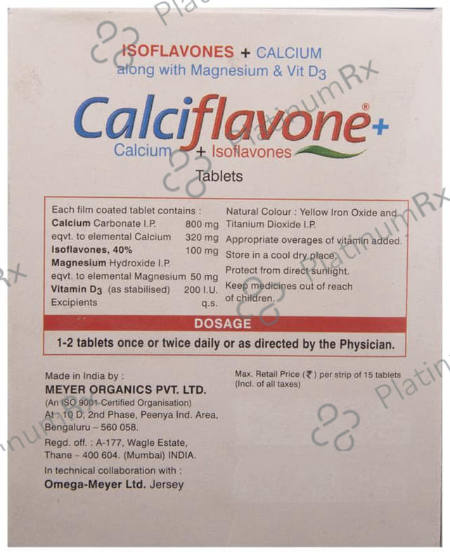 Calciflavone Plus Tablet 15s