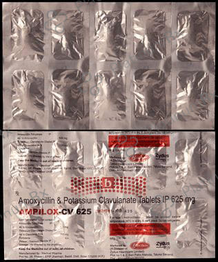 Ampilox CV 500/125mg Tablet 10s