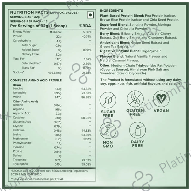 Wellbeing Nutrition Superfood Plant Protein for Muscle Growth & Metabolism - Flavour Powder British Banoffee Pie