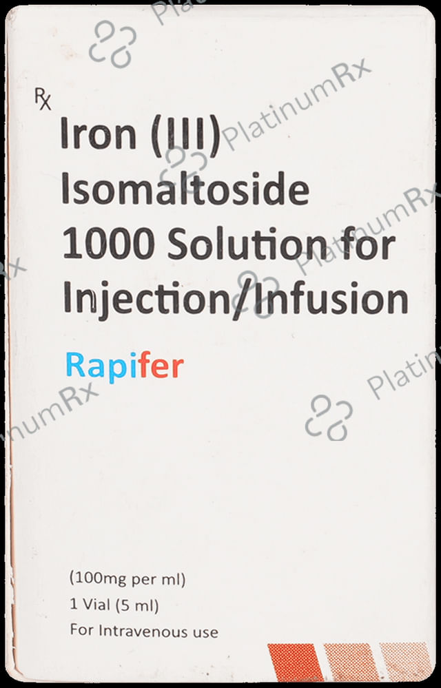 Rapifer 100mg Injection 5X1ml